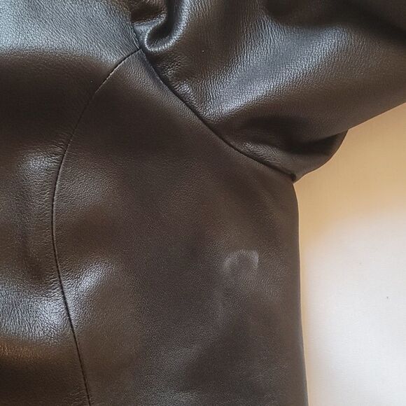 Vintage Marcel Kassini leather coat. Large - Picture 14 of 14